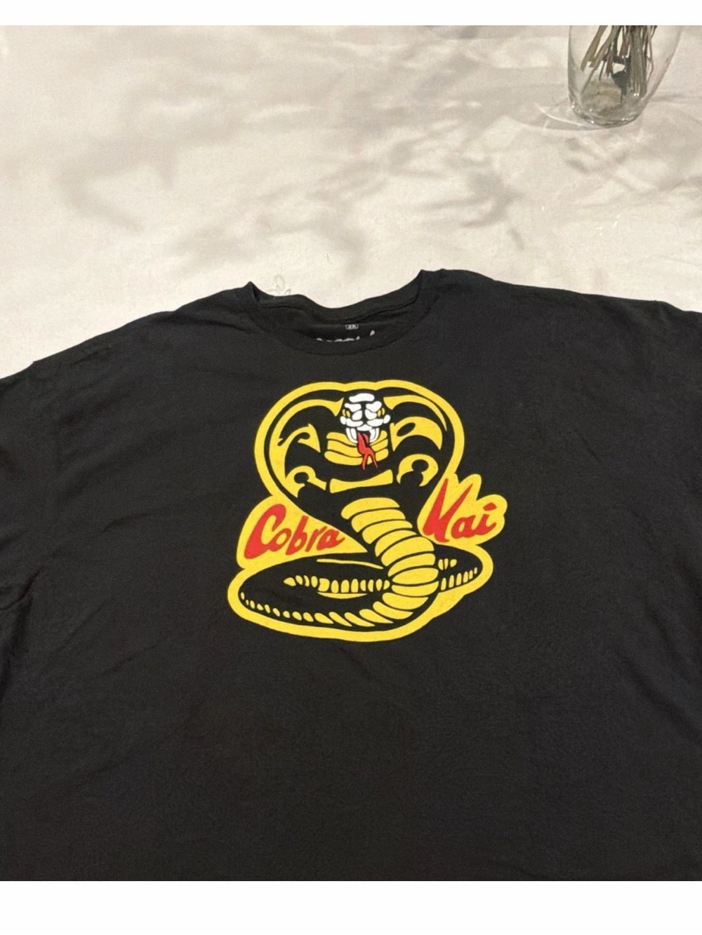 Cobra Kai Graphic Crewneck Men's Shirt - Black